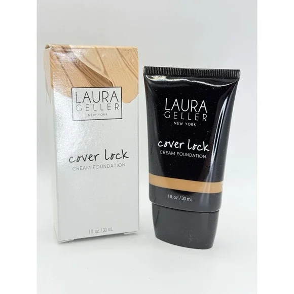 Laura Geller • Cover Lock • Cream Foundation • 1oz/30mL • Shade Honey • NIB - Picture 1 of 4